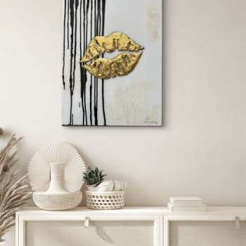 Quadro POP ART in resina by CandArt "Silenzio elegante"