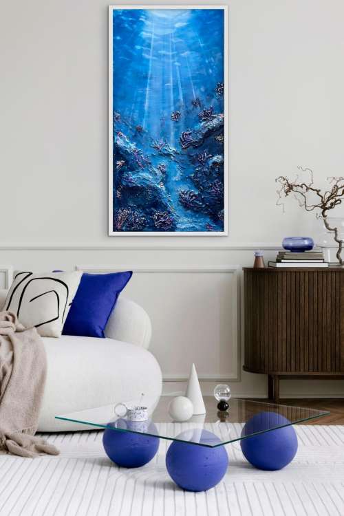 Quadro in resina by CandArt "Abisso"